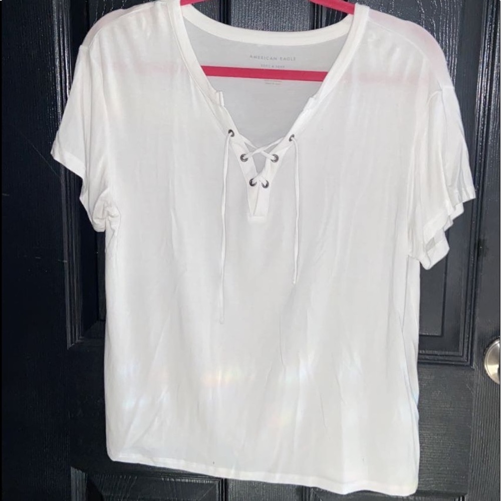 White soft & sexy tee from AEO